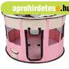 Pet Round pet fence pink packaging 1 pc