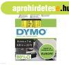 Bet�nyom� kazetta g�pi 9mmx7m Dymo fekete-s�rga 40918