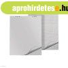 Flipchart pap�r kock�s 68x98cm 80g 20lap/t�mb