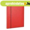 Iratgy�jt� gumis A/4 karton 4cm OFFICE PRODUCTS piros
