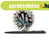 Goly�sir�n Elegante v�g�n SWAROVSKI� krist�llyal fekete toll