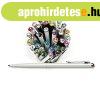 Goly�sir�n Elegante v�g�n SWAROVSKI� krist�llyal feh�r tollt