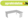 �r�asztal sarok�ves, panell�bbal F-120.KS 80/60, m�ret:180/1
