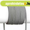 FIT 3x075 1 m�ter textil k�bel fekete/feh�r