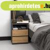 Riano MIX M1 �jjeliszekr�ny, 40x59x32 cm, antracit-t�lgy