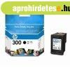 HP tintapatron CC640EE No.300 fekete 200 old.