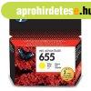 HP tintapatron CZ112AE No.655 s�rga 600 old.