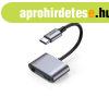 UGREEN USB-C to 3.5mm Audio Adapter with PD Grey
