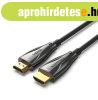 Vention HDMI/M -> HDMI/M HD, (8K, optikai k�bel, fekete, 