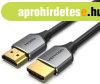 Vention HDMI/M -> HDMI/M, (ultrav�kony,sz�rke alu), 2m, k