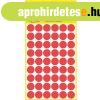 Etikett c�mke, o12mm, jel�l�sre, 54 c�mke/�v, 5 �v/doboz, Av