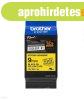 Bet�nyom� kazetta 9mm Brother TZeS621 er�s tapad�s� s�rga-fe