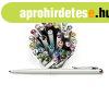 Goly�sir�n Elegante v�g�n SWAROVSKI� krist�llyal feh�r tollt