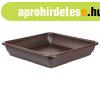 Quattro saucer for flower pot brown length 20 cm