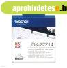 C�m etikett 12mmx30,48m Brother DK-22214 folyamatos