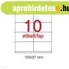 Etikett A1278 57 x 105 mm 100 �v LCA1278 Apli