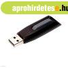 USB drive 256GB, USB 3.0, VERBATIM "V3", fekete-sz