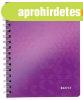 Spir�lf�zet A/5 LEITZ WOW vonalas lila