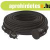 EMOS P01830, Hosszabb�t� 30 m / 1 aljzat / fekete / gumi-neo