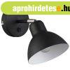 BAROQUE fali l�mpa fekete kr�m 230V LED E27 11W