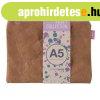 Rendszerez� tasak, cipz�ras, b�rhat�s� text�ra, m�anyag, A5,