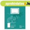 Spir�lf�zet Ursus Collegeblock, A/4, vonalas, 80 lap