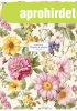 F�zet, t�z�tt, A4, kock�s, 80 lap, SHKOLYARYK "Flowers 