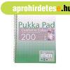 Spir�lf�zet, A4, vonalas, 100 lap, PUKKA PAD "Irlen Jot