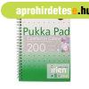 Spir�lf�zet, A5, vonalas, 100 lap, PUKKA PAD "Irlen Jot