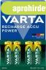 T�lthet� elem, AA ceruza, 4x2100 mAh, el�t�lt�tt, VARTA &quo