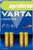 Elem, AAA mikro, 4 db, VARTA "Longlife"