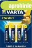 Elem, AAA mikro, 4 db, VARTA "Energy"