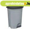 Szemetes kuka pedlos manyag 6 literes szrke UP124