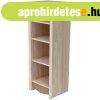Todi Teddy keskeny nyitott polcos szekrny (140 cm magas)