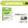 Epson -hoz, T1284 Y ut�ngy�rtott TINTAPATRON / INK CARTRIDGE