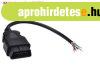 OBD2 16pin szerelhet kbel adapter apa diagnosztikai interf