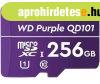 WD Purple 256GB QD101, Class 10 UHS-1 microSDXC memriakrty