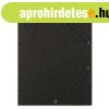 Gumis mappa, presp�n, A4, DONAU "Premium", fekete