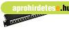 Nestron 19" patch panel; 24 port; Cat6A; �rny�kolt; teh