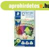 Sz�nes ceruza k�szlet, h�romsz�glet�, STAEDTLER "Noris 