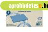 �ntapad� jegyzett�mb, 75x125 mm, 100 lap, VICTORIA OFFICE, s