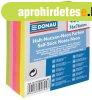 �ntapad� jegyzett�mb, 76x76mm, 400lap, DONAU, vegyes neon sz