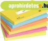 �ntapad� jegyzett�mb, 76x127 mm, 6x100 lap, 3M POSTIT "