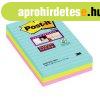�ntapad� jegyzett�mb, vonalas, 3x90 lap, 101x152 mm, 3M POST