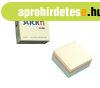 �ntapad� kockat�mb, 76x76mm, 400 lap, STICK N, pasztell sziv