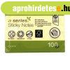 Jegyzett�mb �ntapad� 50x75mm 100lap A-Series s�rga