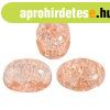Samos� par Puca�gy�ngy - New Cracked Light Peach - 5x7 mm