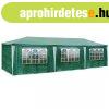 Pavilon, rendezv�nys�tor 9x3 m z�ld sz�nben