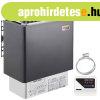 Elektromos szauna k�lyha, 9 KW,k�ls� vez�rl�ssel