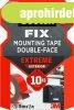 Ragaszt�szalag, k�toldalas, extra er�s, k�lt�ri, 19 mm x 1,5